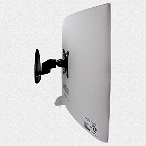 Support Moniteur Mural Fixation Murale Support Pour Ecran PC HFTEK HF17B Robuste - 2