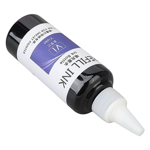 Egg Stamp Ink Mehrzweck-100-ml-Stempel-Nachfülltinten-Spitzenapplikator (PURPLE)