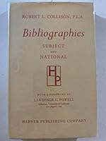Bibliographies Subject & National: A Guide to their Contents, Arrangement and Use B08FQT2MGB Book Cover