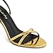 Elisabet Tang Women's 4 inch Strappy High Heel Sandals - Elegant Ankle Strap Open Toe Dress Shoes for Wedding Party Evening