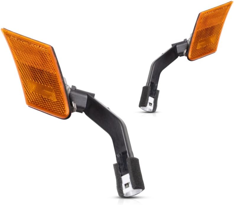 CarLights360: For Subaru BRZ Side Marker Light 2013 14 15 16 17 2018 Driver and Passenger Side | Pair | w/Bulbs | DOT Certified | For SU2554100, SU2555100