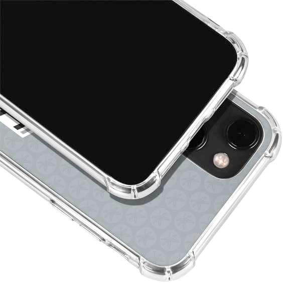Skinit Clear Phone Case Compatible with iPhone 14 - Officially Licensed Ohio State University Distressed Logo Design
