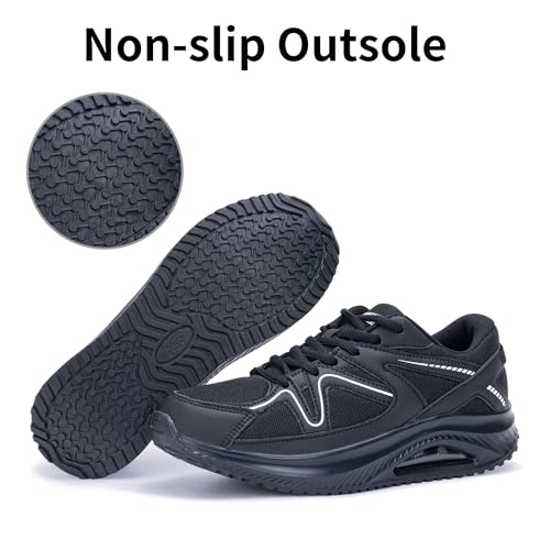Image of Autper Plantar Fasciitis Shoes Women Walking Arch Support Tennis Casual Athletic Nurse Orthotic Sneakers for Foot Pain Relief
