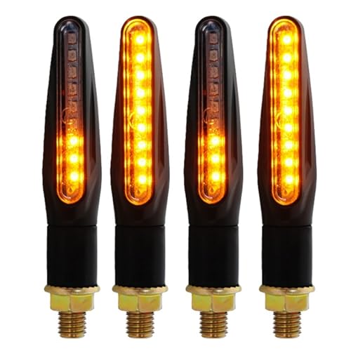 Moto clignotant LED avec feu arrière stop signal et relais intégré universel