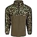 Drake Waterfowl Men's MST Quarter 1/4 Zip Refuge Eqwader Waterproof Windproof Breathable Resistant Outdoor Hunting Jacket