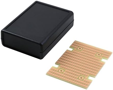 KIT-1593L Box + PCB, Black ABS Plastic, with PR1593L PCB, 3.6 x 2.6 x 1.1 in image 5