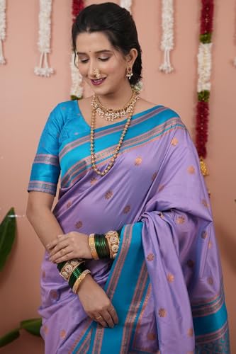 Image of SGF11 Women's Kanjivaram Pure Soft Silk Saree With Unstitched Blouse Piece