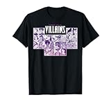 Disney Villains Periodic Table Of Villains Group Shot T-Shirt