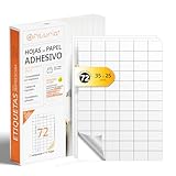 Feuilles A4 d'Étiquettes Adhésives Blanches, Créez vos Autocollants Personnalisés tout...