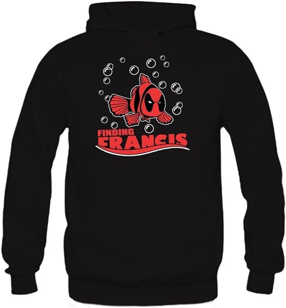 Popular Finding Francis Print On Black Pullover hoodie