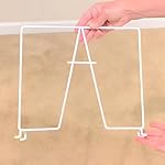 Evelots Wire Shelf Dividers -10 Pack- Closet Storage & Organization for Office/Pantry/Garage - Tall Shelf Separator - Easy Clip-No Tool - Solid Coated Steel - Image 4