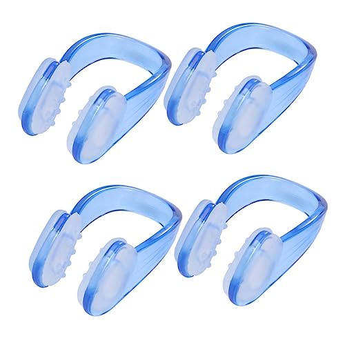 VICASKY Adults Swimming Nose Clip 10 Pack Soft Silicone Padded Design Diving and Snorkeling Accessories for Fresh and Salt Water
