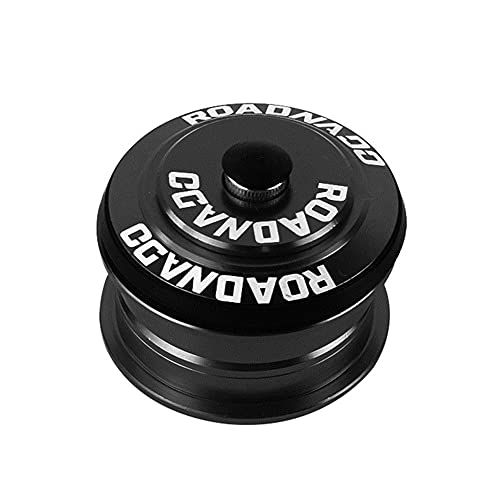 ROADNADO Bike Headset 44mm for MTB Bike Front 28.6mm Straight Fork Stem Headset Ultra-Light Mountain Road Bike Tube Bearing Headset Headset CNC Sealed Bearing Bicycle Straight Front Fork Stem Part