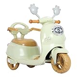 Elektro-Motorrad, Elektro-Motorrad, Elektro-Motorrad-Dreirad, Cartoon-Farbanpassung,...