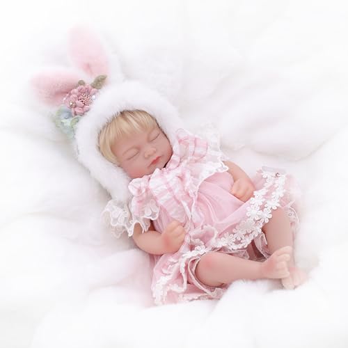 Muñeca Reborn 12 Pulgadas Realista Cuerpo Completo Vinilo miniatura 1