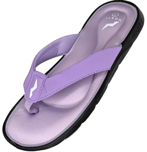 Image of NORTY Women's Memory Foam Flip Flops, Slides & Sandals, Runs 1 Size Small