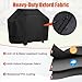 iCOVER Grill Cover 65 inch, BBQ Grill Cover for Outdoor Grill, 600D Heavy Duty Waterproof BBQ Cover, Anti-UV and Rip-Proof Barbecue Cover, Gas Grill Cover for Weber, Char-Broil, Nexgrill, etc