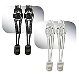 AJUSTE CÓMODO: Nuestros cordones elásticos se adaptan a tu pie para lograr un ajuste personalizado. La compresión adicional reduce los puntos de presión, de modo que tus pies se sientan mejor durante todo el día y puedas rendir al máximo.