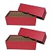 Coin Roll Box for 50 Rolls or Tubes of Cents by Guardhouse Two Pack