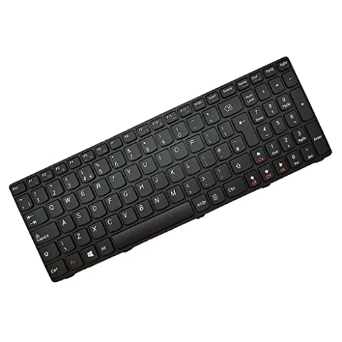 Teclado de substituição Almencla UK Layout para Lenovo IdeaPad G575, G570, Z560, Z565, G570AH, G570G