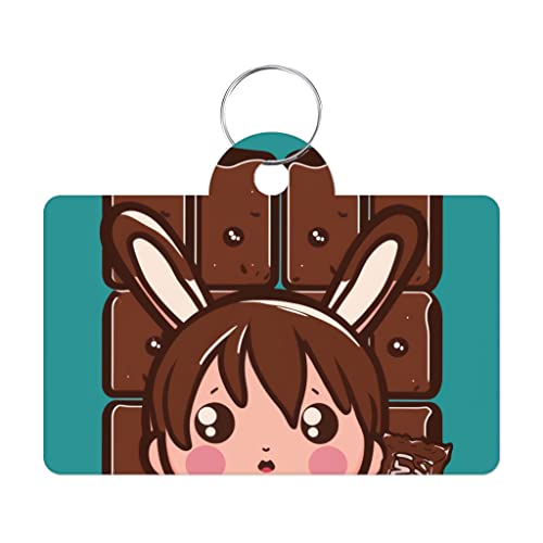 Cool Chocolate Design Pet ID Tag - Anime Pet Tag