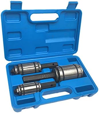 Slpro® Pipe-Wide Exhaust Manifold, Pipe Expander, Pipe Extender, Pipe Spreader Set, Diameter 30 - 85 mm IncludingCase