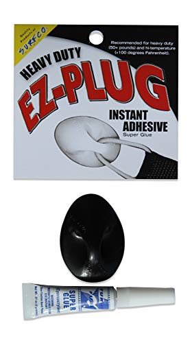 Surfco Hawaii EZ Plug Heavy Duty - Single Pack - Black