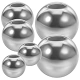 GANAZONO フライタイイング用ビーズ 300個セット 3mm 4mm 5mmシルバーストップビーズ 各100個入り 釣り用品 海 湖 川のフィッシング用