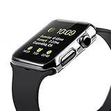 Apple Watch 42MM Case Sfmn Apple Watch Air Jacket Clear Slim PC Case for iWatch 42MM Not fit Series 2 (2016) (Clear)