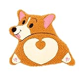 GAMAGO Corgi Butt Heating Pad & Pillow Huggable - Microwavable Heat Pad for Cramps, Aches & Anxiety Relief - Cute Heat Pack Stuffed with Eco-Friendly Wheat & Dried Lavender