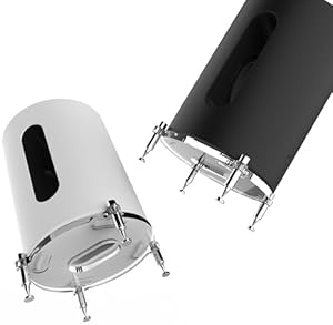 Standfüße, Edelstahl-Lautsprecher-Isol... für Sonos Sub Mini, Sonos Sub Mini-Ständer, Sonos Sub-Mini-Schreibtischständer, Sub-Mini-Bodenständer (transparent)