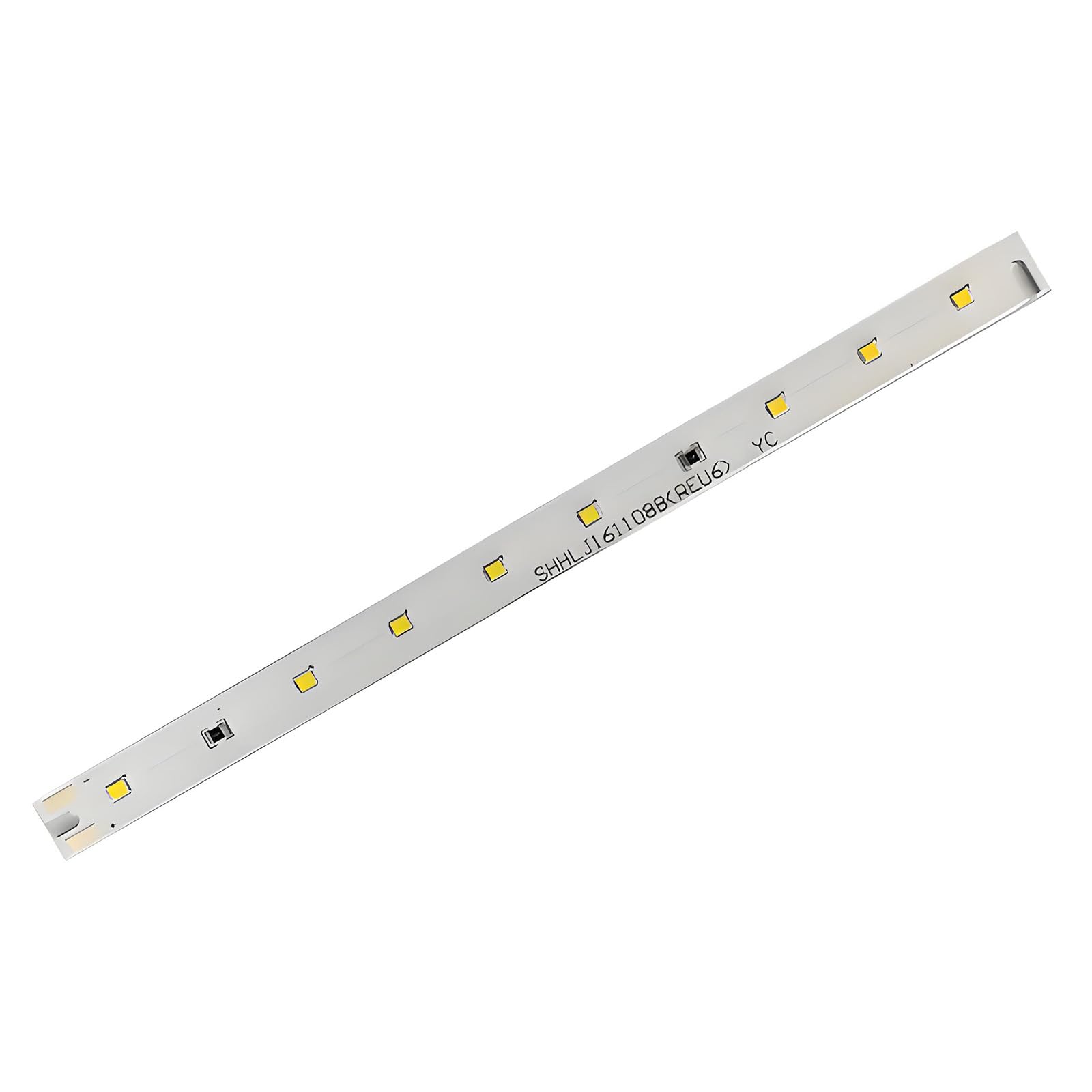 Zxfdsfdbnm LED Light Panel Fridges Interior Illuminations Fridge Light Fridge 8 LED Board Aluminum Texture for Refrigerator Repair Aluminum Panel