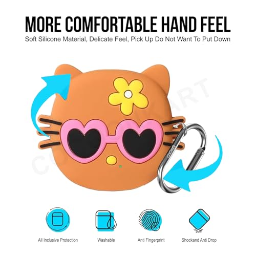 Image of Cartoon Silicone Case Cover for Samsung Galaxy Buds Core (2025) (KTcat)