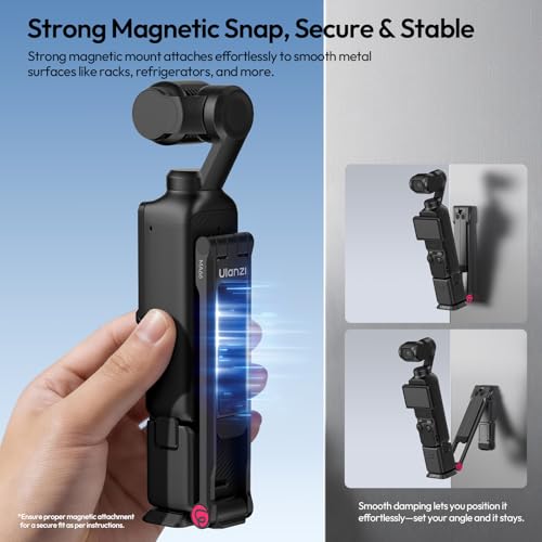 Image of ULANZI MA66 Camera Tripod Compatible with DJI OSMO Pocket 3 /Pocket 4,Quick Release Camera Stand with 1 /4 Mount,Uka & Arca-Swiss Magnetic Foldable Selfie Stick,Mantis Hook Stand for Desktop Video Live | Quick Release Camera Stand with 1 /4 Mount,Uka & Arca-Swiss Magnetic Foldable Selfie Stick,Mantis Hook Stand for Desktop Video