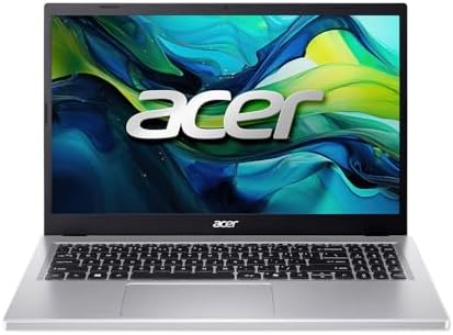 Acer Aspire Go 15 AG15-71P-5121, Laptop 15.6 inch Full HD LCD (Intel Core i5 1334U, 16 GB RAM, 1024 GB SSD, Intel UHD Graphics, Windows 11 Home), Silver, Spanish QWERTY Keyboard