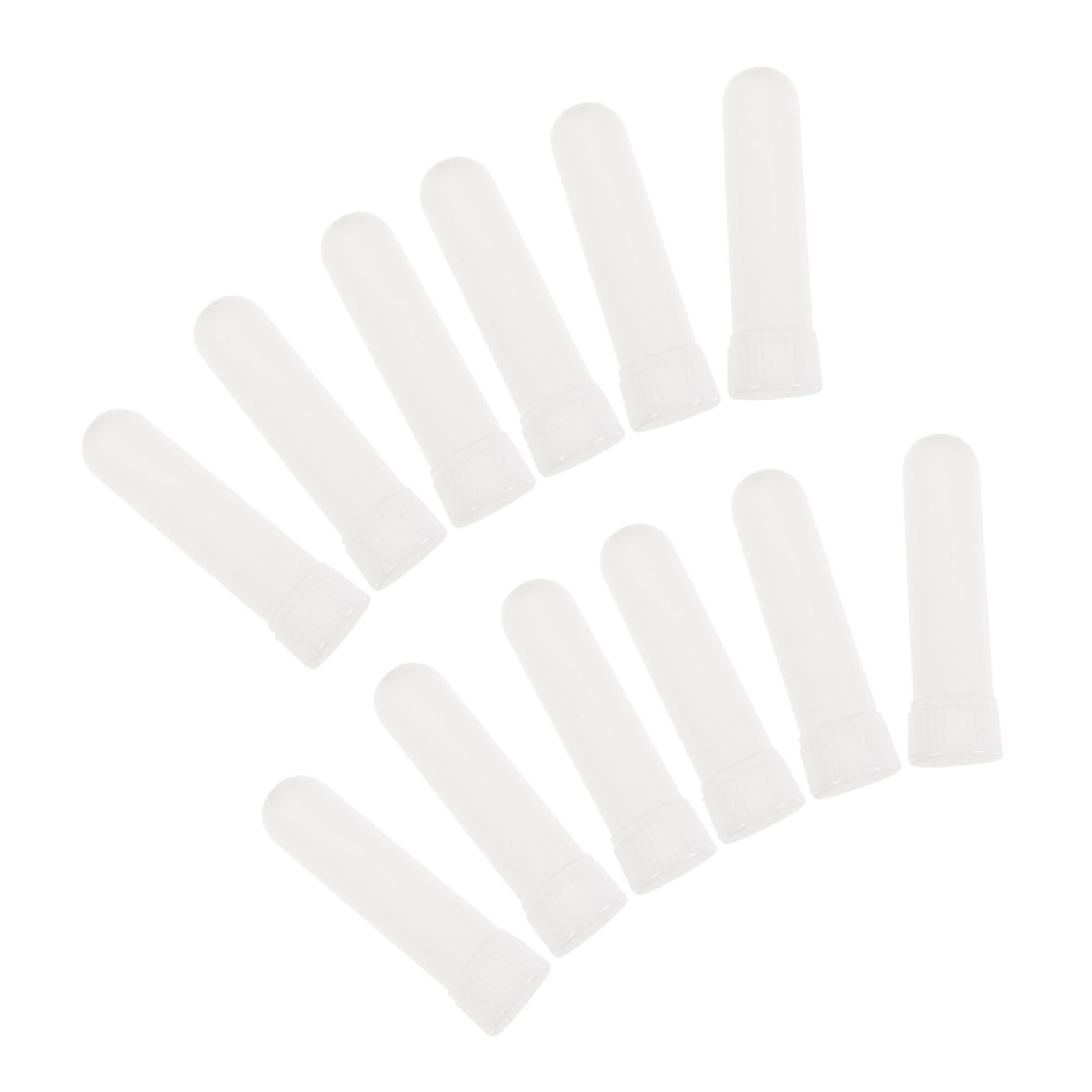 Healvian 60piezas Tubos De Aromaterapia Para Inhaladores Stick Para Aceites De Congestión Nasal y Refrescante Para