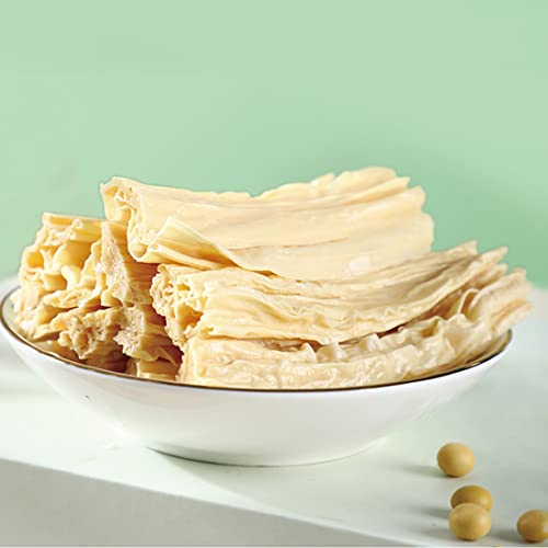 All Natural Dried soy Bean Curd,Dried Bean Curd Sticks Tofu Stick Dried Beancurd Sticks (5.82oz/165g) Used to Make Stir-fry, Hot Pot, or Cold Dishes, Asian Handmade Dried Tofu Skin