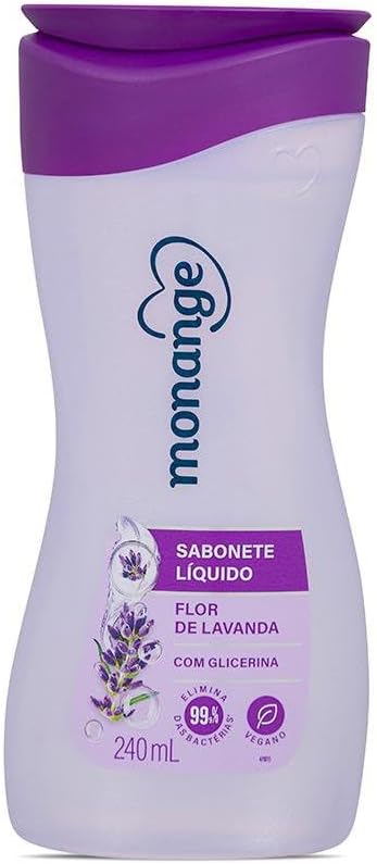 Monange Sabonete Líquido Flor De Lavanda 240Ml