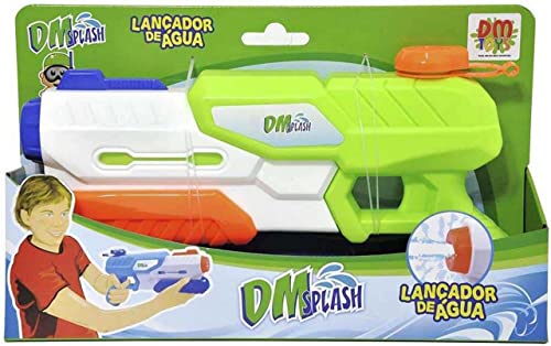 Lançador De Água Dm Splash Brinquedo Infantil Menino Grande Com Reservatório +6 Anos Diversão