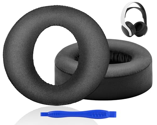 Link Dream Cooling Gel Ear Pads for Sony PlayStation 5 Pulse PS5 3D Wireless Sound Isolation Memory Foam Replacement Earpads Ear Cushions