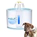 Cat Water Fountain, 1.6L Auto Circulating Pet Water Fountain, YOUTHINK Cat Drinking Fountain for Cats And Small Dogs with Silent Pump & 1 Replacement Filter