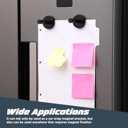 Image of 16 Pcs Vinyl Wrap Magnets Black, Car Wrap Holder Sign Tint Tool