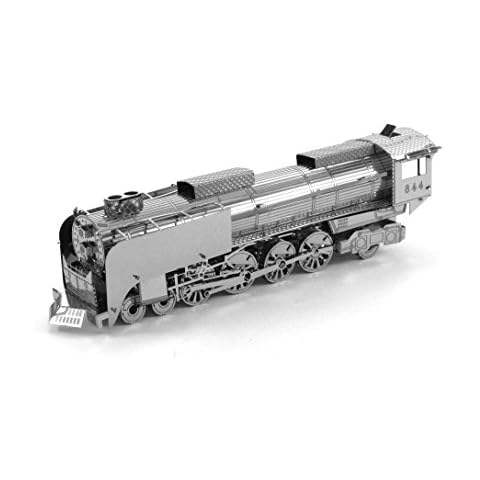 3D Fascinations Metal Earth Puzzle - ICONX Steam Locomotive - DIY 3D Model Kit / Metal Jigsaw Puzzle Cover