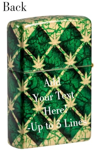 Encendedor Zippo personalizado con grabado Argyle Leaf miniatura 2