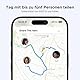 UGREEN FineTrack kompatibel mit Apple Find My (nur iOS), Bluetooth Tracker für Gepäck, Schlüsselfinder, Finder für Schlüssel, Koffer, Reisepässe Smarttag mit Austauschbarer Akku (1 Pack)