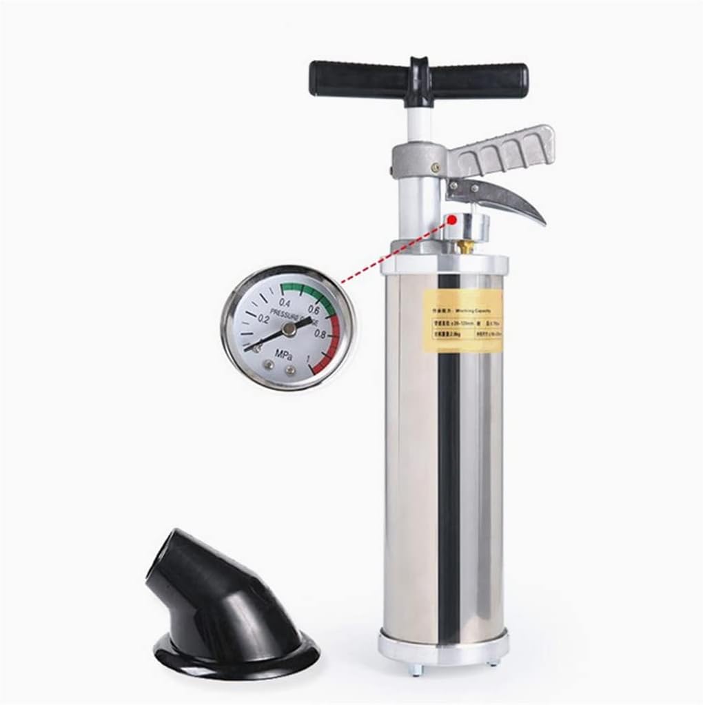 Stainless Steel Dredging Toilet Plungers Powerful Air Blaster Plunge Dredge Air Floor Drain Blaster
