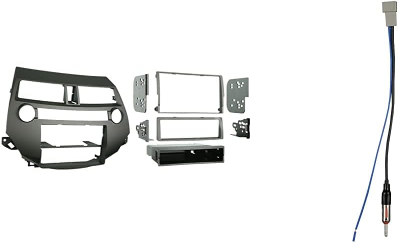 Metra 99-7874T Single/Double DIN Install Kit for 2008-2009 Honda Accord Vehicles with Single Zone Climate Control, Taupe