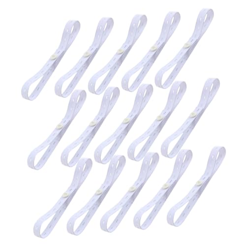 MERRYHAPY Verstellbare Windelverschlussschnalle 15 Stück Elastische Windelbefestigung Mit Mehrfach Knopflöchern Für Säuglinge Windelgürtel Ohne Nadeln Zubehör