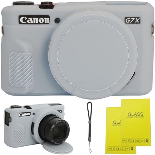 Funda de silicón suave para Canon G7 X Mark II miniatura 1