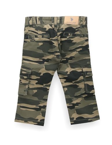 Image of U.S. POLO ASSN. Kids Slim fit Boys Cotton Trousers